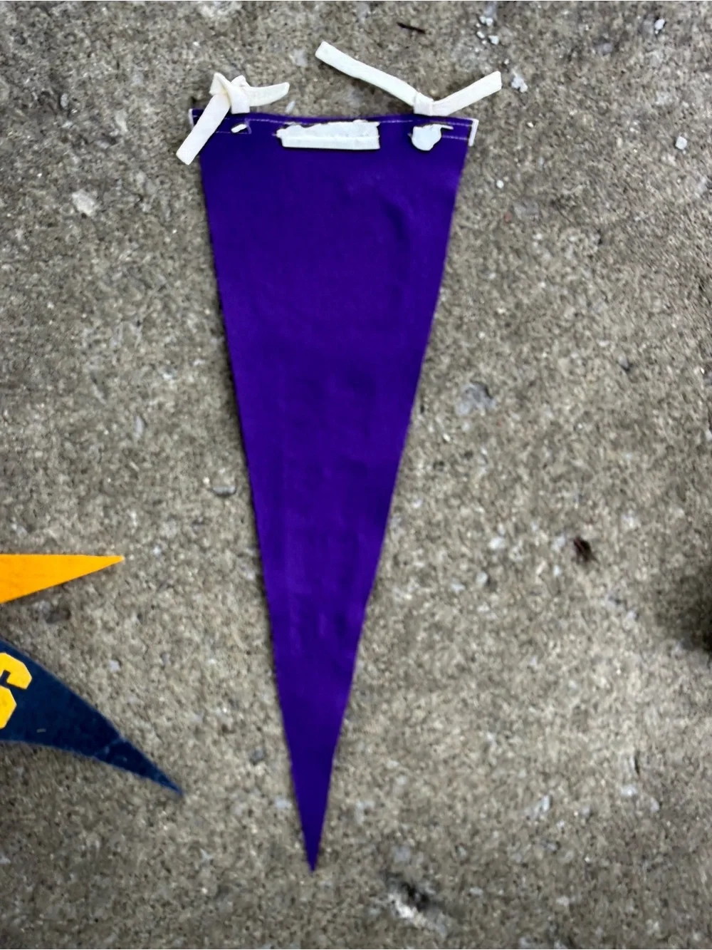 Kenyon college Purple Felt Pennant - School Crest